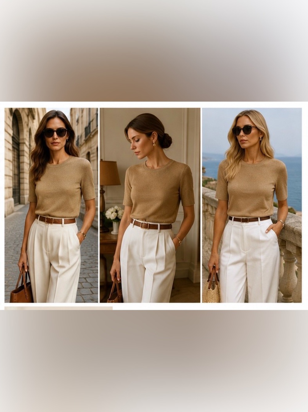 Max Mara Linen Silk Knit Top – Italian Luxury